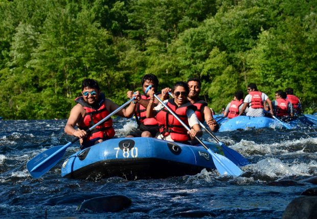 Rafters Rafting with Pocono Whitewater